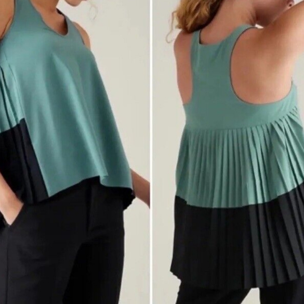 Athleta womens sleeveless top size L